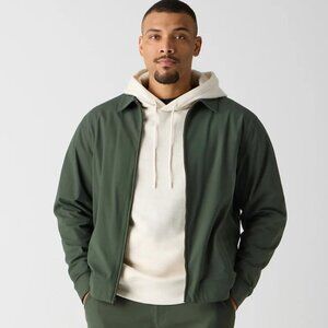 Fabletics Don Cruiser Jacket Pine Shadow Green Men's Size XL